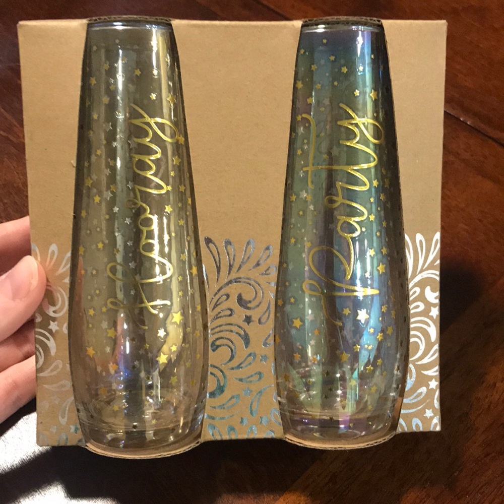 Stemless flutes set of 2 - 8 fl. oz 🥂